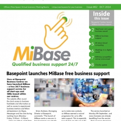 Quarterly emailed newsletter - Touching Base